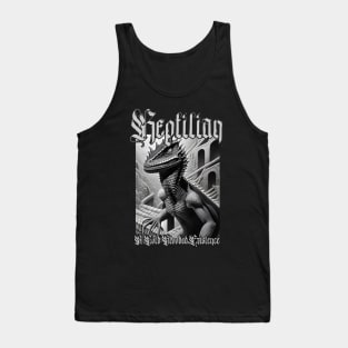 Reptilian...A Cold Blooded Existence (Version 3) Tank Top